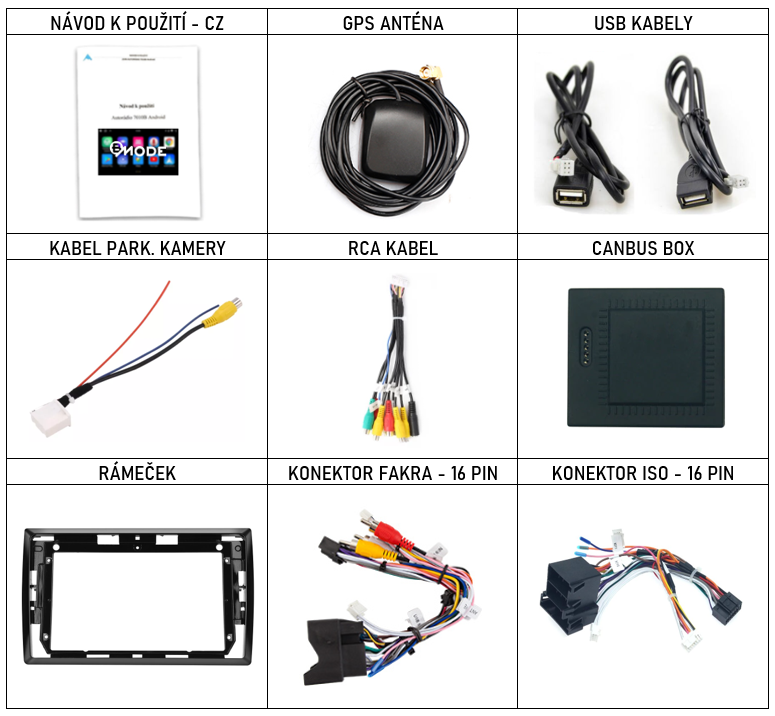 CZ PŘÍSLUŠENSTVÍ pro autorádio Bmode BEV26 pro Volkswagen Beetle brouk s carplay a androidauto - evtech.cz